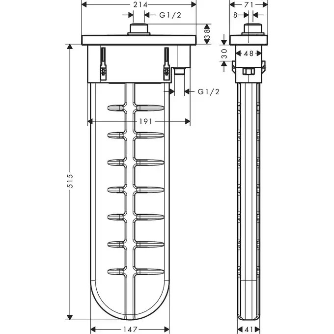 sBox HANSGROHE 28010000