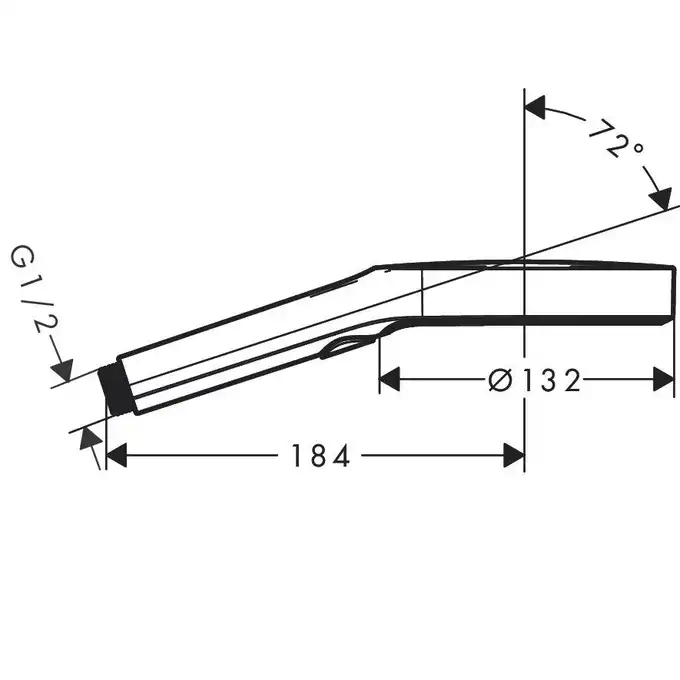 Rainfinity Główka prysznicowa 130 3jet HANSGROHE 26864670