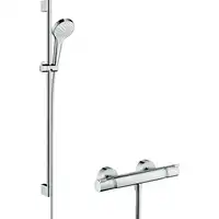 Croma Select S Zestaw prysznicowy Vario z termostatem Ecostat Comfort i drążkiem 90 cm HANSGROHE 27014400