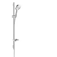 Raindance Select E Zestaw prysznicowy 120 3jet EcoSmart 9 l/min z drążkiem 90 cm i mydelniczką HANSGROHE 26623000