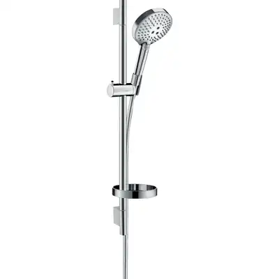 Raindance Select S Zestaw prysznicowy 120 3jet PowderRain z drążkiem 65 cm HANSGROHE 27654000