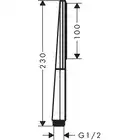 Rainfinity Główka prysznicowa 100 1jet HANSGROHE 26866990