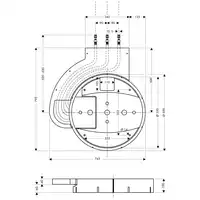 Raindance Rainmaker Zestaw podstawowy do głowicy prysznicowej 600 3 jet HANSGROHE 28412180