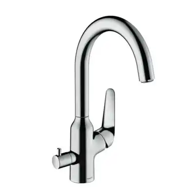 Focus M42 Jednouchwytowa bateria kuchenna 220, z zaworem odcinającym, 1jet HANSGROHE 71803000