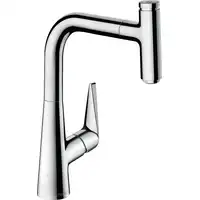 Talis Select M51 Jednouchwytowa bateria kuchenna 220, wyciągana wylewka, 1jet, sBox HANSGROHE 73852000