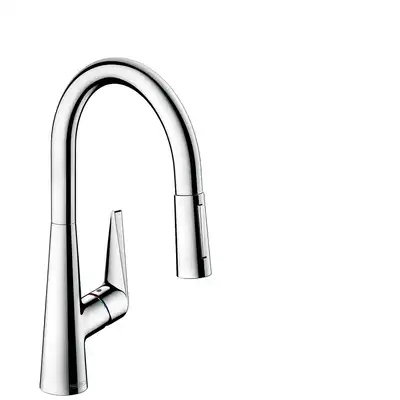 Talis M51 Jednouchwytowa bateria kuchenna 200, wyciągana wylewka, 2jet HANSGROHE 72813000