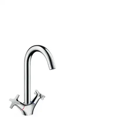 Logis M32 2-uchwytowa bateria kuchenna 220, 1jet HANSGROHE 71285000