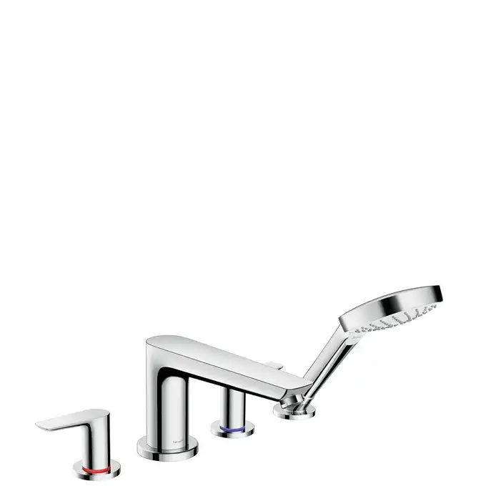 Talis E 4-otworowa bateria na brzeg wanny, element zewnętrzny HANSGROHE 71748000