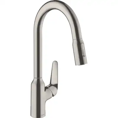 Focus M42 Jednouchwytowa bateria kuchenna 220, wyciągana wylewka, 2jet HANSGROHE 71800800