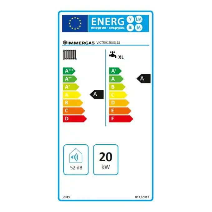 Kocioł kondensacyjny IMMERGAS Victrix Zeus 25 3.028381 dwufunkcyjny wiszący zasobnik 45 l