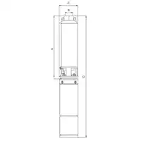 Pompa głębinowa 3,5SD2-91/21 z silnikiem 400V, 1.5kW mas. wysokość podnoszenia – 102m WIMEST T91/21 400V 1,5KW