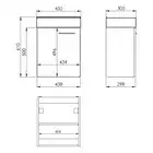 Zestaw TINY 45 1D black HG PDW ELITA RE020450153510