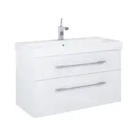 Szafka podumywalkowa BARCELONA 100 2S white HG PDW ELITA 164823