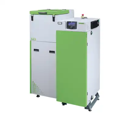 Kocioł BIO COMPACT 10 kW lewy czopuch do góry TECH na paliwo stałe SAS KOT-BIOCOM-010-L-CG-T2