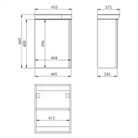 Zestaw SPRING 45 1D white HG PDW ELITA RE020450138060