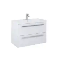 Szafka podumywalkowa KWADRO PLUS 80 2S white HG PDW ELITA 166713