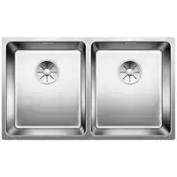 Komora ANDANO 340/340-U Stal polerowana, InFino BLANCO 522983