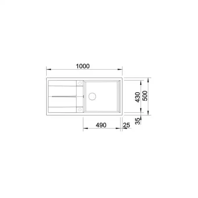 Zlewozmywak METRA XL 6 S Silgranit PuraDur Biały odwracalny BLANCO 515136