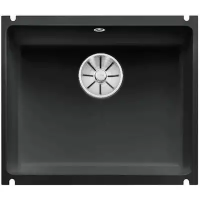 Komora SUBLINE 500-U Ceramika PuraPlus Czarny, InFino BLANCO 523740