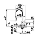 Bateria CATRIS-S Flexo Chromowana BLANCO 525791