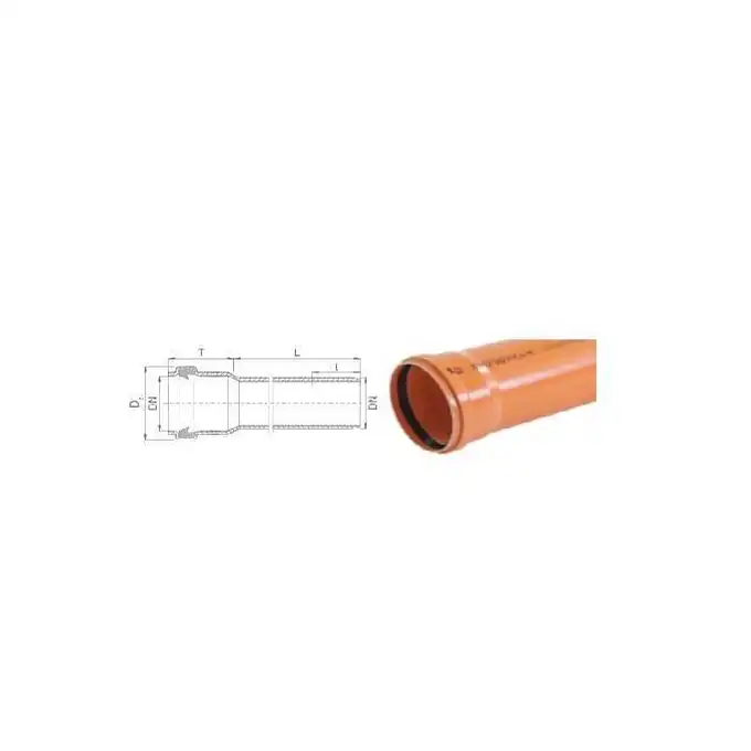 Rura PVC kanalizacyjna FI110/ 3,2 - L 500 KACZMAREK 0420413050