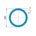 Rura PE HD 100 FI 32/2,0 PN10 SDR17 - niebieska 100m KACZMAREK 3121248760