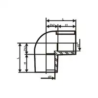 SG Kolano elektrooporowe do PE FI 110/90 SDR11 POLYMEDIUM 12EGEM110