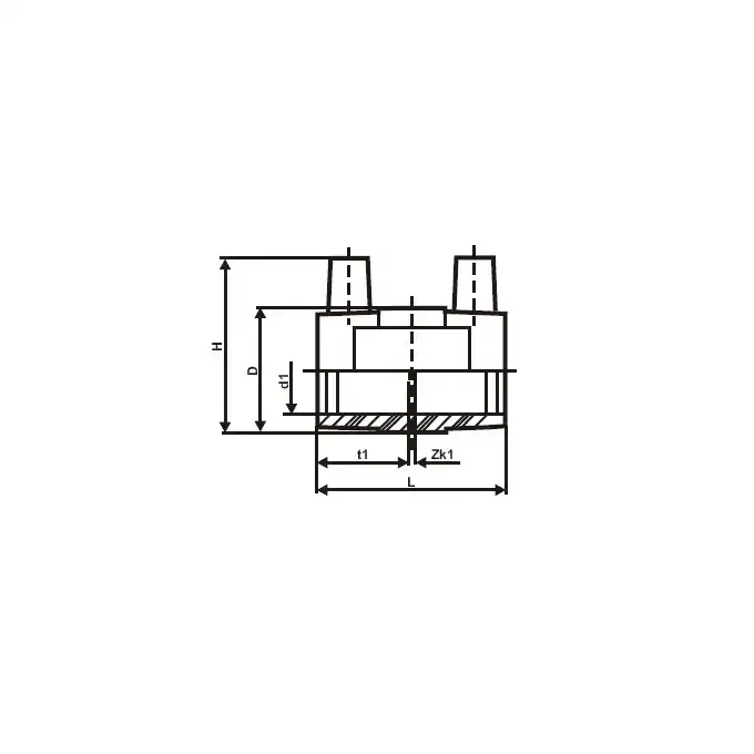 SG Mufa elektrooporowa do PE FI 110 PE100 SDR11 POLYMEDIUM 12EME110