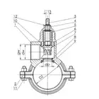 Nawiertka PCV/PE DZ 50/32 (Rura PE 50) ANWOD AN052 DZ50 / AN-050-32