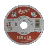 Tarcza do cięcia metalu CONTRACTOR 125/1,5 MILWAUKEE 4932451479