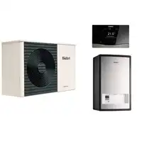 Pakiet z pompą ciepła aroTHERM plus monoblok VWL 55/6A + Centrala grzewcza VIH QW 190/6E + Regulator pogodowy VRC 720 VAILLANT 0010044180