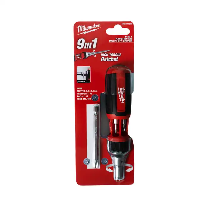 Multiwkrętak z grzechotką 9 w 1 MILWAUKEE 4932471598