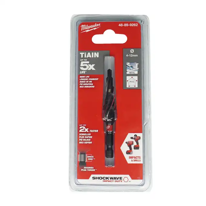 Wiertło stopniowe udar SHW 4-12/2 mm MILWAUKEE 48899262