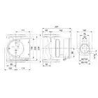 Pompa obiegowa Grundfos MAGNA 1 32-100 F 99221237 220 1x230V PN6/10 