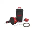 Przepychacz do rur Milwaukee M18 FDCPF10-201C FUEL 4933459685 ze sprężyną 10 mm z akumulatorem i ładowarką