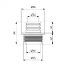 Redukcja PURUS 50/40-32 mm 3106227