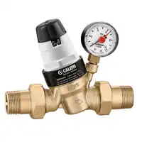 Regulator ciśnienia CALEFFI 535061H wymienny wkład manometr wskaźnik nastawy 1&quot; praca w wysokiej temperaturze