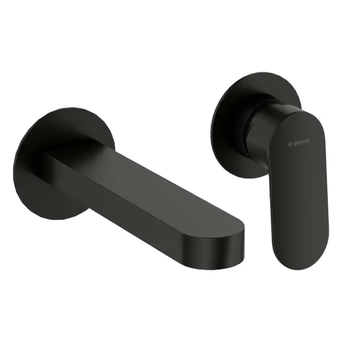 Bateria umywalkowa Deante Alpinia BGA N55L 2-otworowa podtynkowa nero