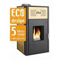 Piec Ferroli LSMBP08T Breta Pellet 8 kW stalowy z płaszczem wodnym