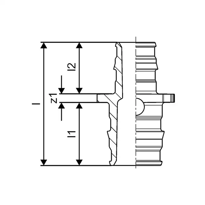 Złączka redukcyjna Uponor Q&amp;E 1008675 25-16 mm z tworzywa PPSU