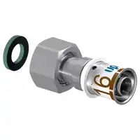 Złączka Uponor S-Press PLUS 1070605 z ruchomą nakrętką 20-G3/4&quot;SN