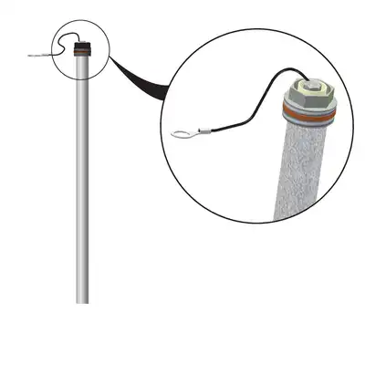 Anoda odizolowana Ø33x500 1 1/4&quot; BIAWAR 22613