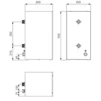 Kocioł elektryczny o mocy 42 kW ELK 42 NIBE 067075