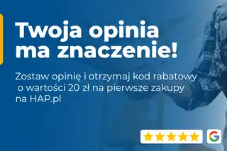 Oceń nas i zgarnij rabat na zakupy w HAP.pl
