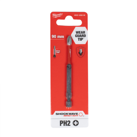 Bit SHOCKWAVE PH2 90 mm MILWAUKEE 4932430856