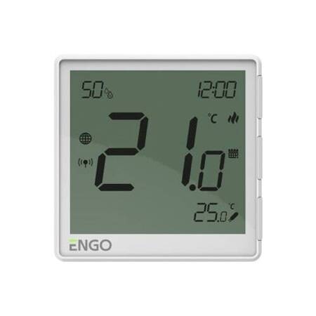 Regulator temperatury ENGO 932342631 ZigBee podtynkowy internetowy 230V biały