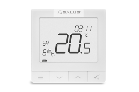 Ultra-cienki podtynkowy regulator OpenTherm, 230V WQ610 SALUS