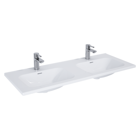 Umywalka PIAZZA 120 DUO, ceram white ELITA 145750